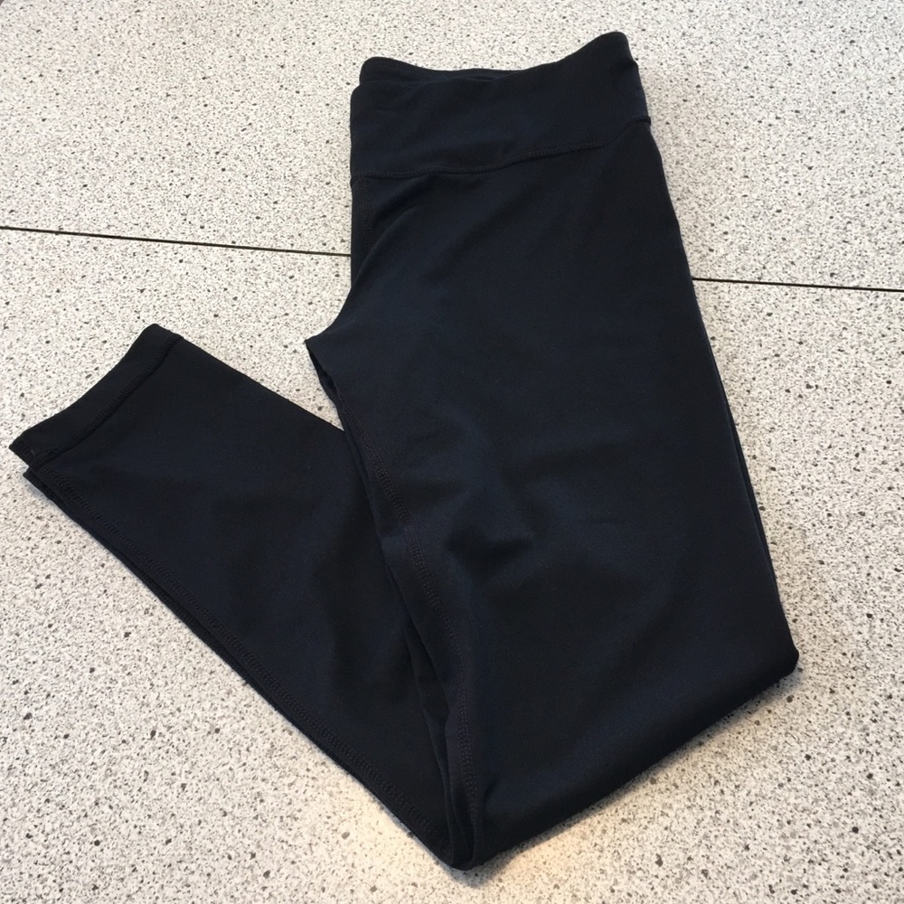 -High Waist Black Workout Leggings